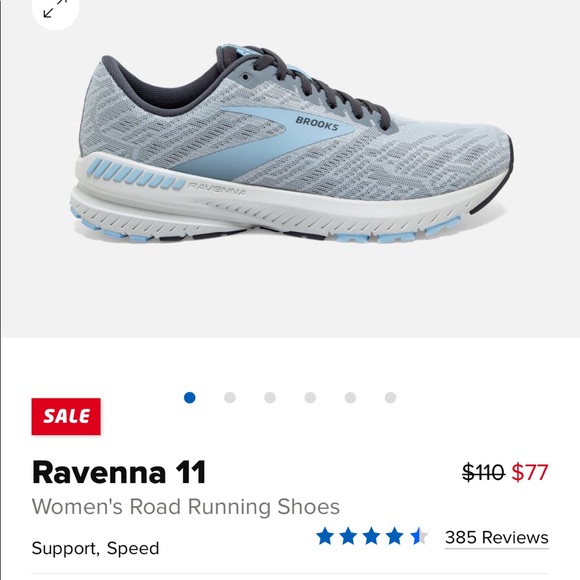 Brooks Shoes - Broooks Womens Shoes - Ravenna 11 style - size 7